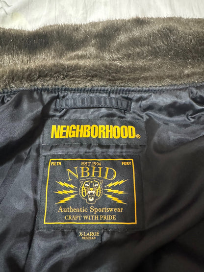 Neighborhood 18AW Fur Collar Jacket