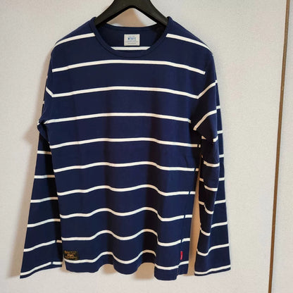 WTAPS VASQUE Stripe Crew Neck L/S Tee