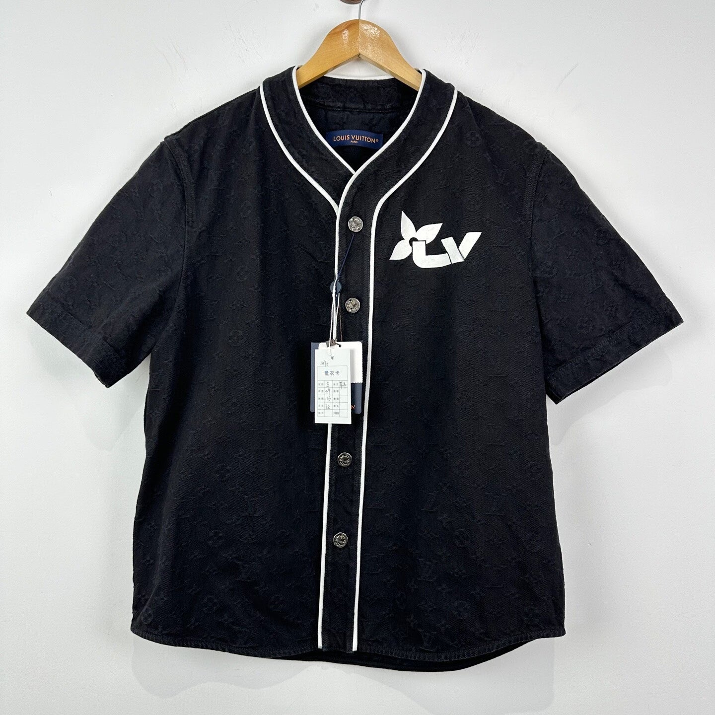 Louis Vuitton Short Sleeve Denim Shirt