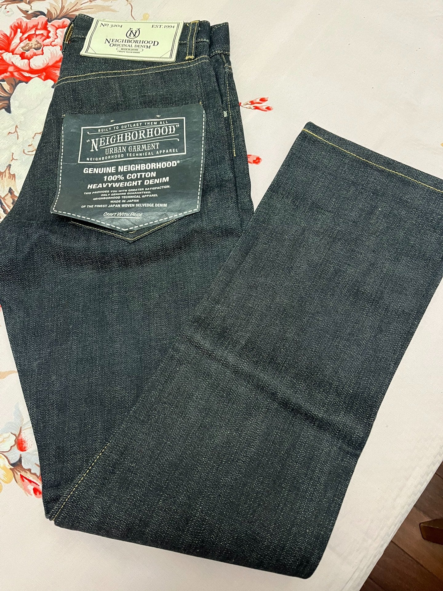 NEIGHBORHOOD RIGID Raw Denim Jeans