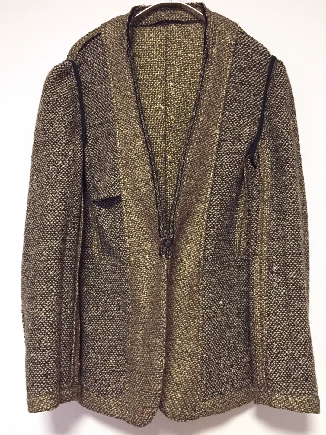 COMME des GARCONS Homme Plus Gold Knit Blazer