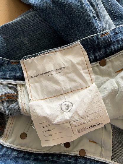 visvim dry10 blue denim jeans