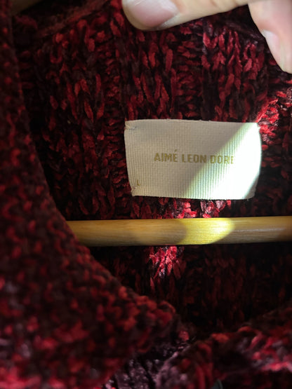 Aime Leon Dore Open Collar Sweater