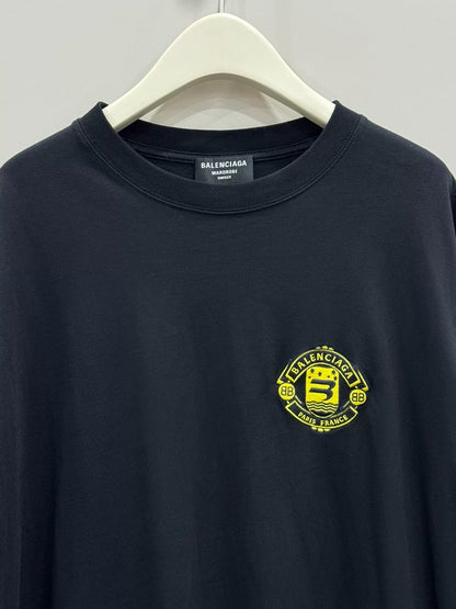 Balenciaga Short Sleeve Embroidered T-Shirt M