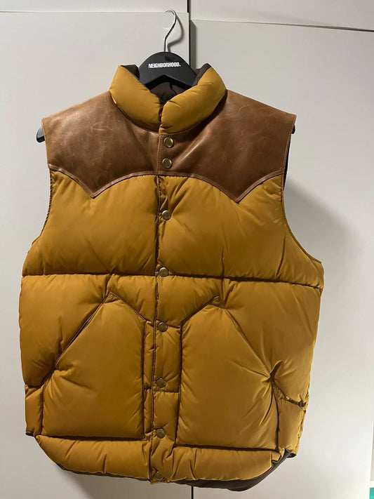 rocky mountain puffer vest size 40