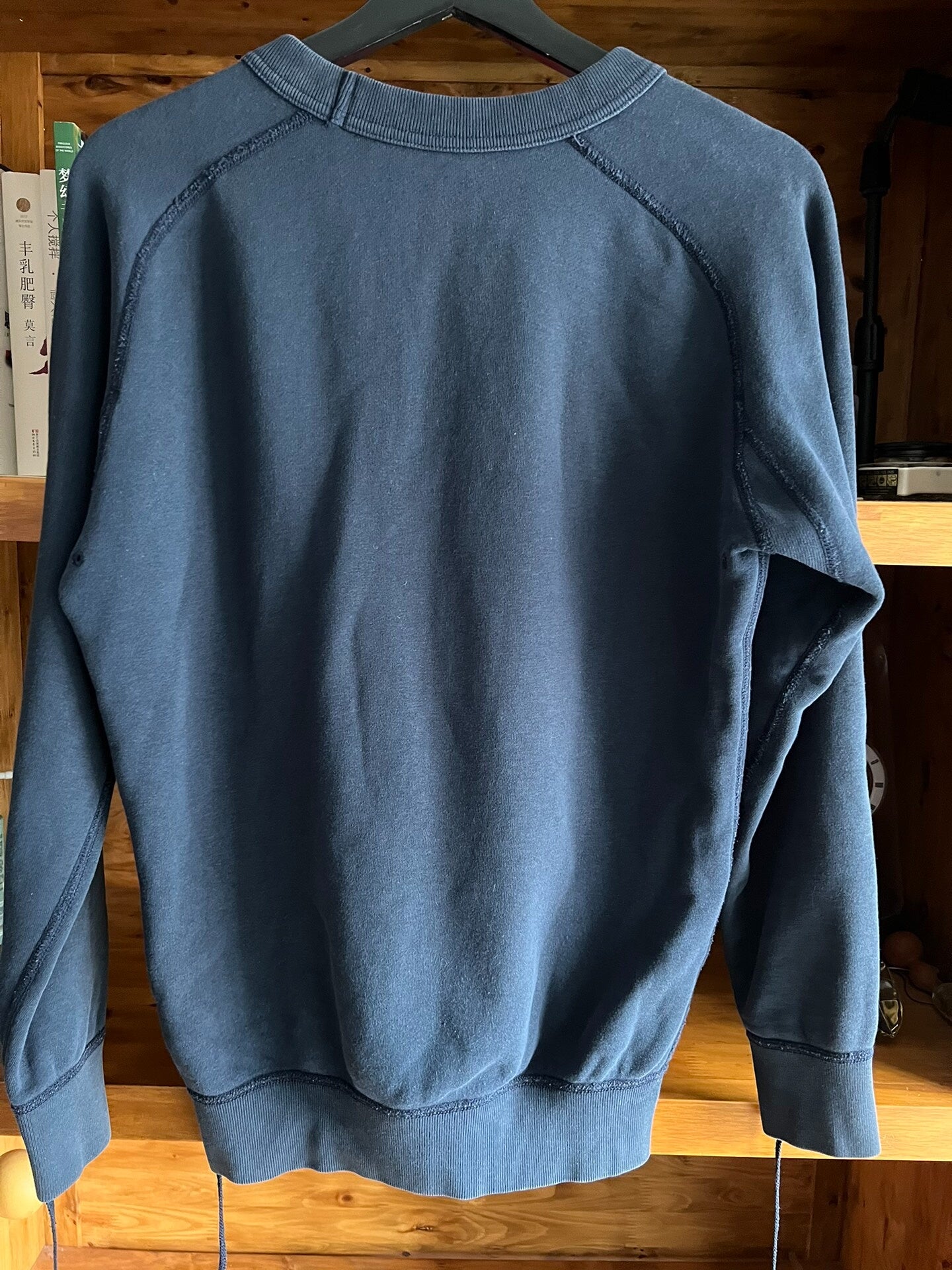 Pure Blue Japan Indigo Dyed Sweatshirt