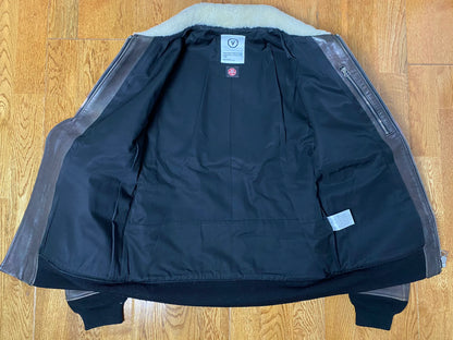 visvim kautokeino jacket with shearling collar