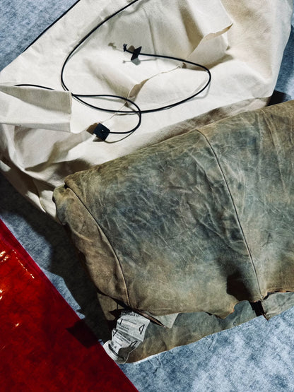 unique vintage leather jacket by maurizio amadei