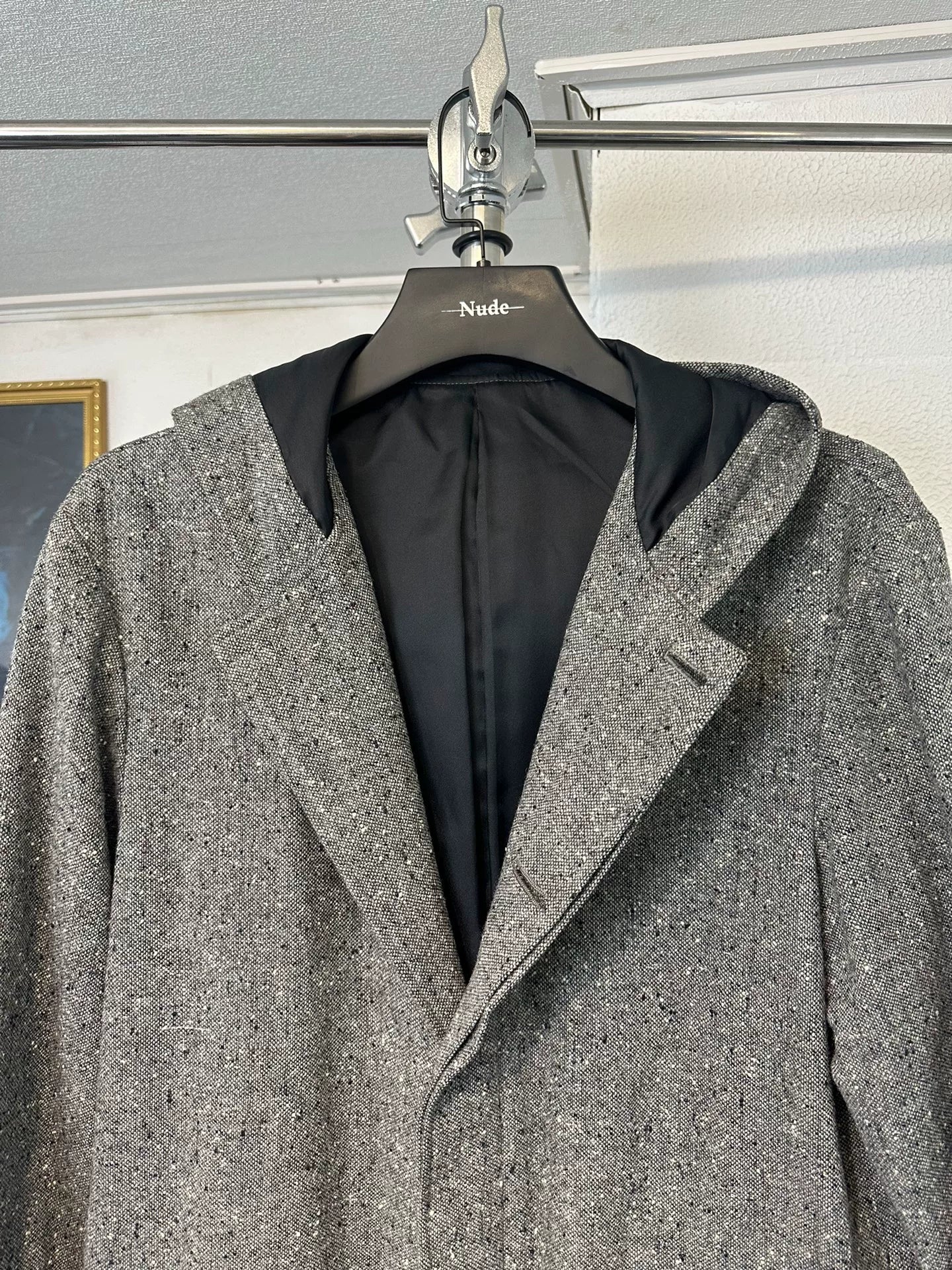 Yohji Yamamoto A.A.R Hooded Snowflake Coat