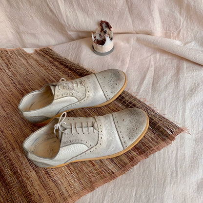 Comme des Garcons 90s Distressed Suede Leather Shoes