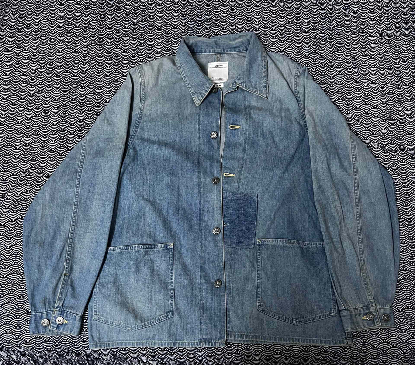 visvim 18ss Washed Denim Jacket