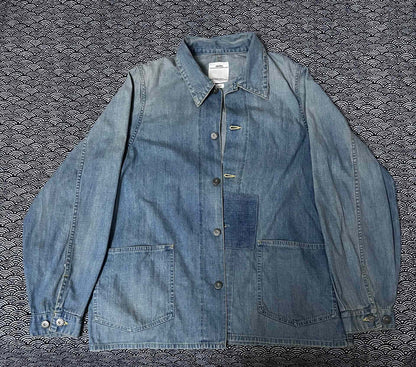 visvim 18ss Washed Denim Jacket