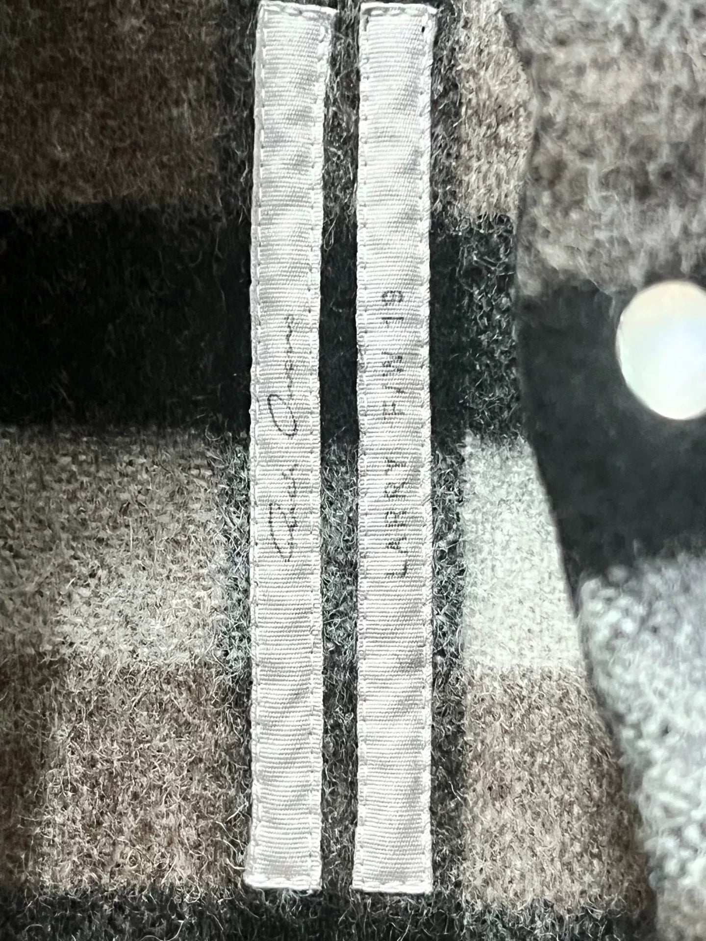 Rick Owens Larry Season Wool Check Jacket