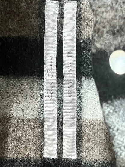 Rick Owens Larry Season Wool Check Jacket