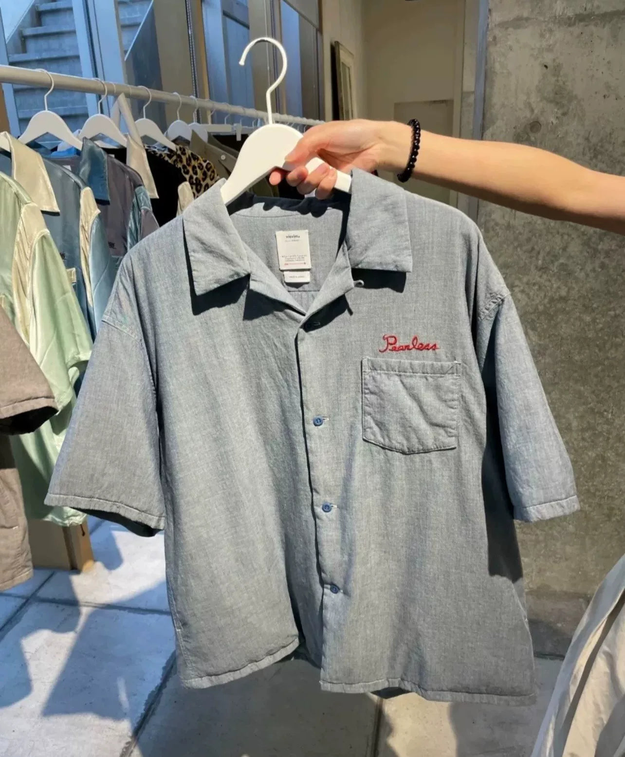 VISVIM 24ss WALLIS DOWN SHIRT