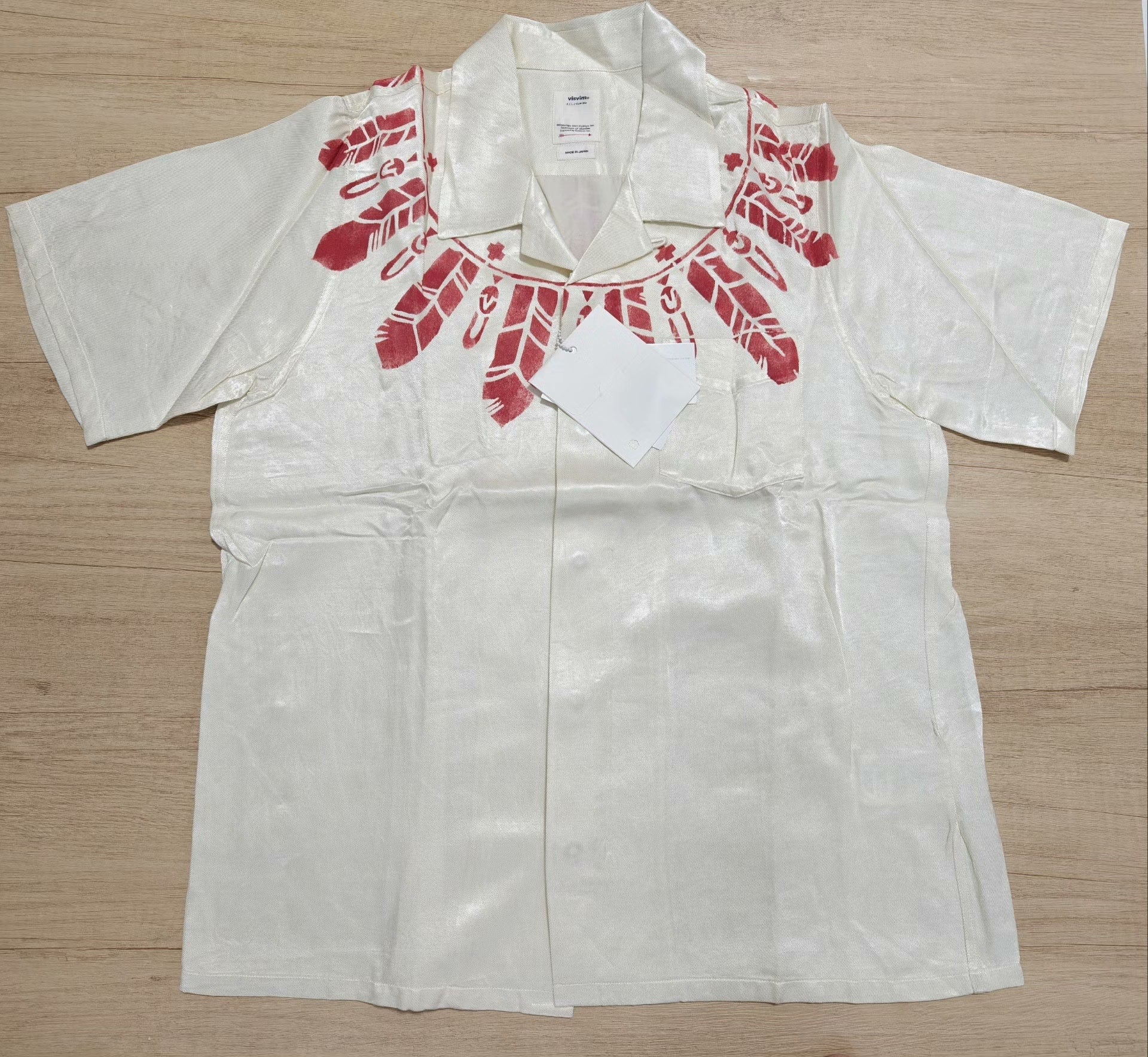 VISVIM 19SS S/S Feathers Spot Free Shirt