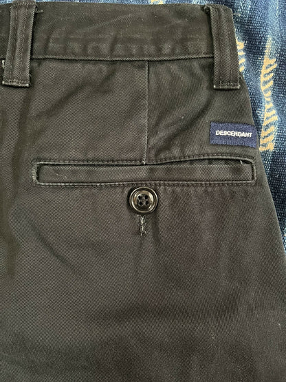 descendant DC-3 twill trousers in black