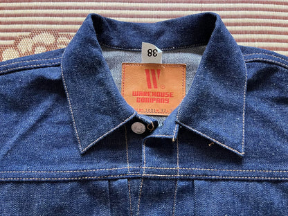 Warehouse 2001 Raw Denim Jacket