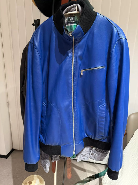 Reversible Loewe Leather Jacket Size 48