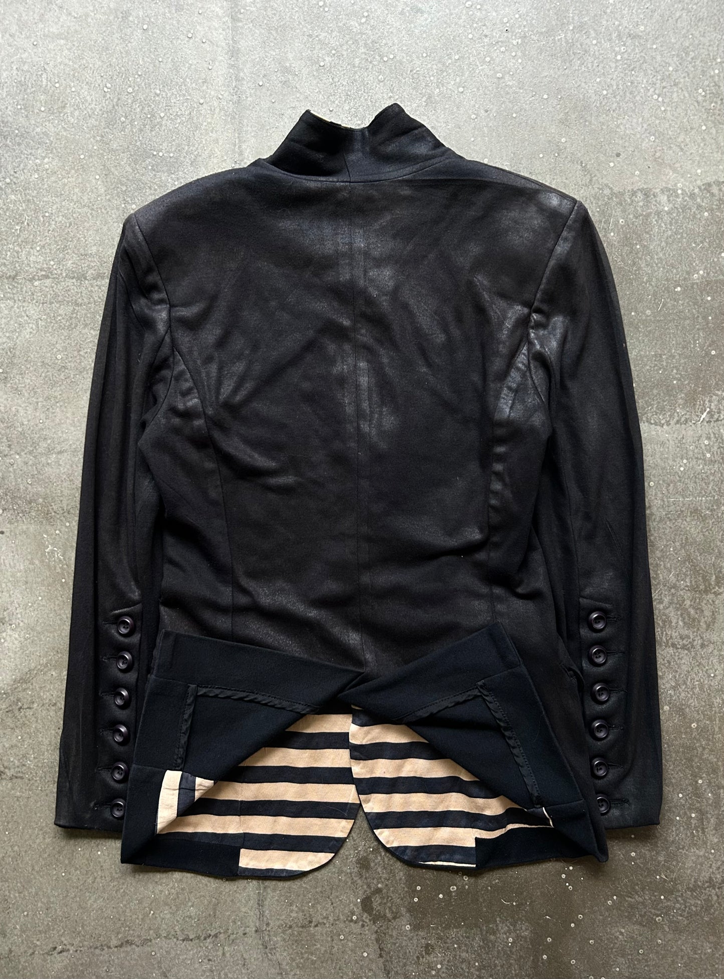 diamond dogs irregular tailored blazer