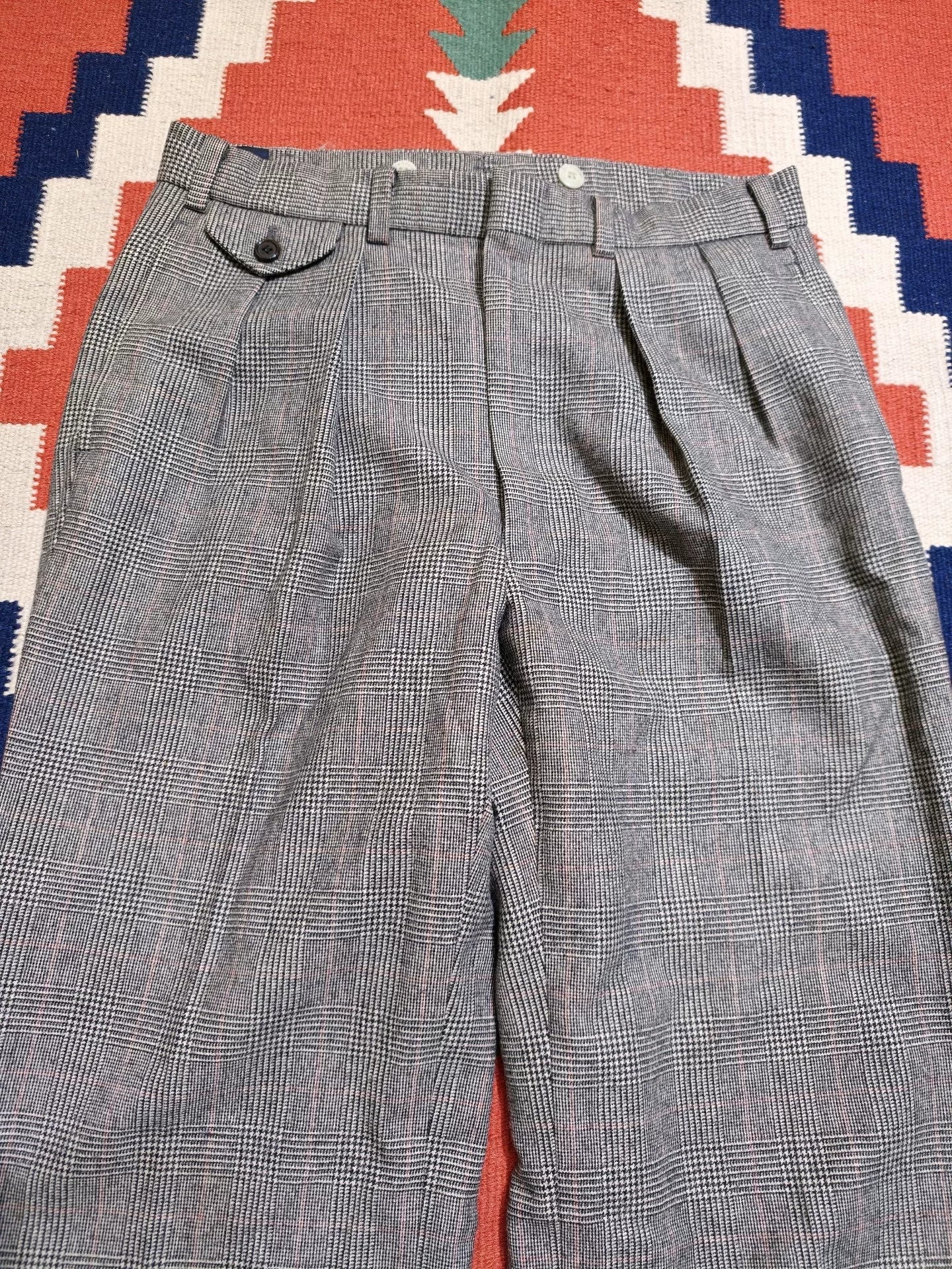 Vintage Polo Ralph Lauren Wool Houndstooth Pants