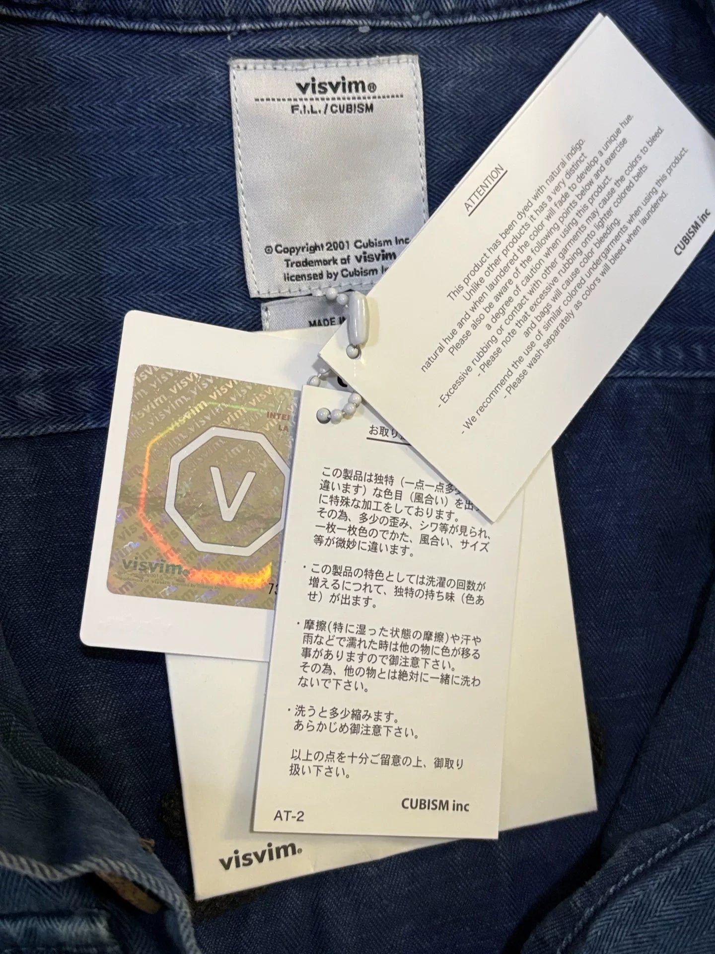 VISVIM 15ss WALLY SHIRT L/S Indigo