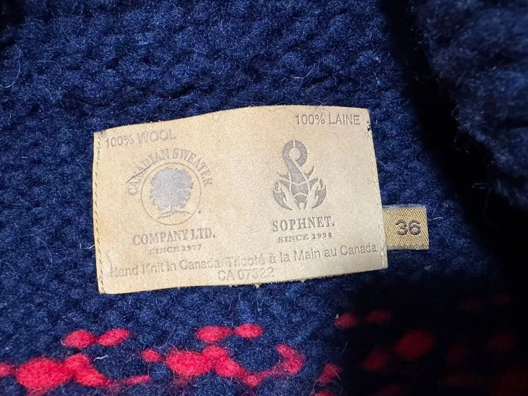 cozy knitted winter vest by SOPHNET.