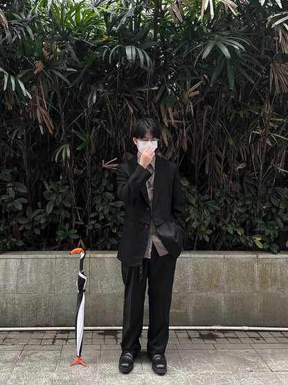 yohji yamamoto 2007 spring summer suit