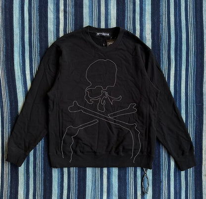mastermind world embroidered crewneck sweatshirt