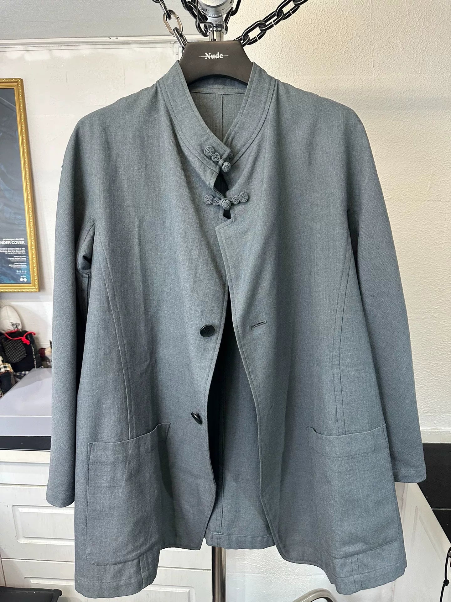 Yohji Yamamoto Y's Men's Mandarin Collar Suit