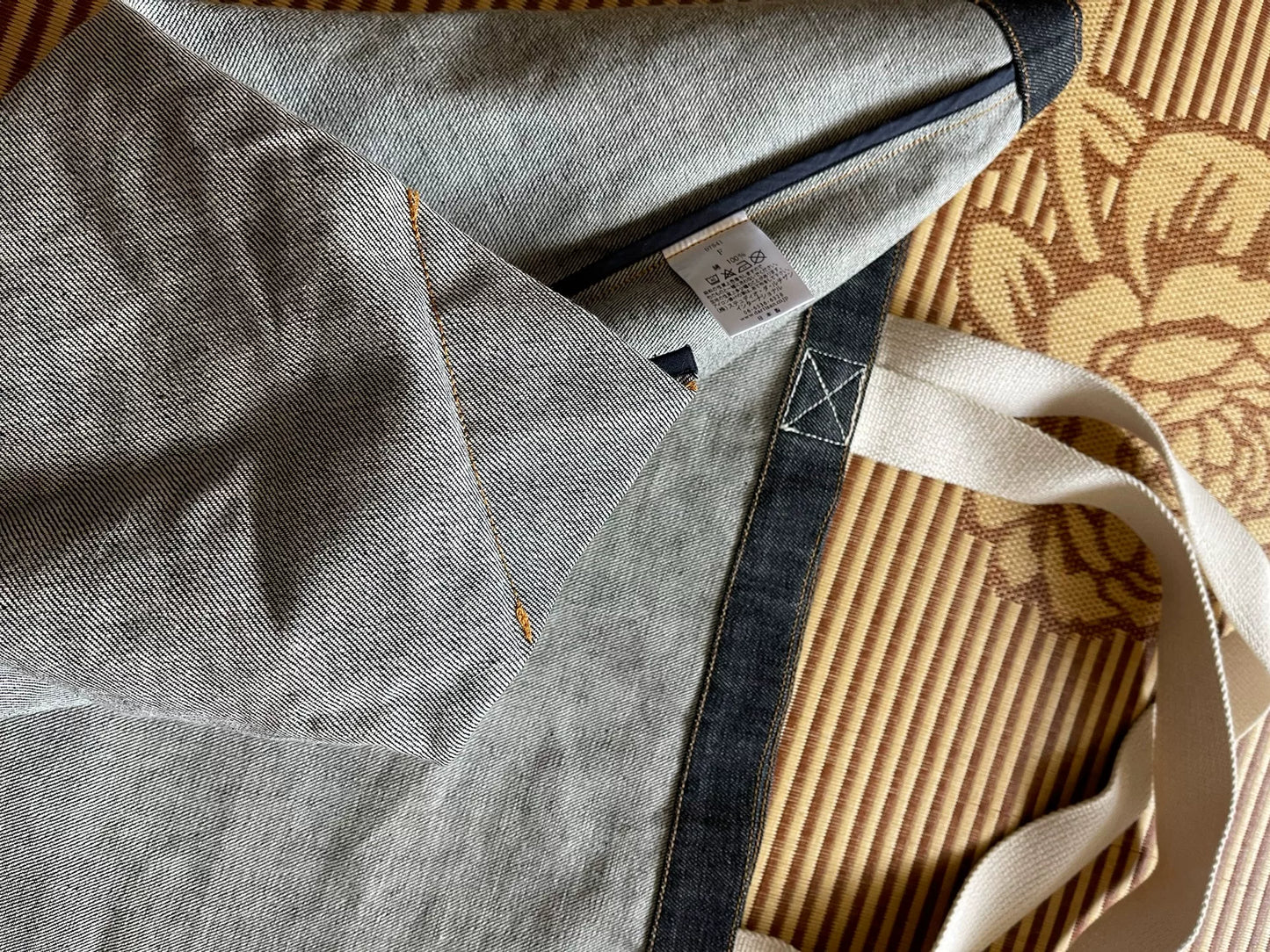 Studio Dartisan Denim Oversized Tote Bag