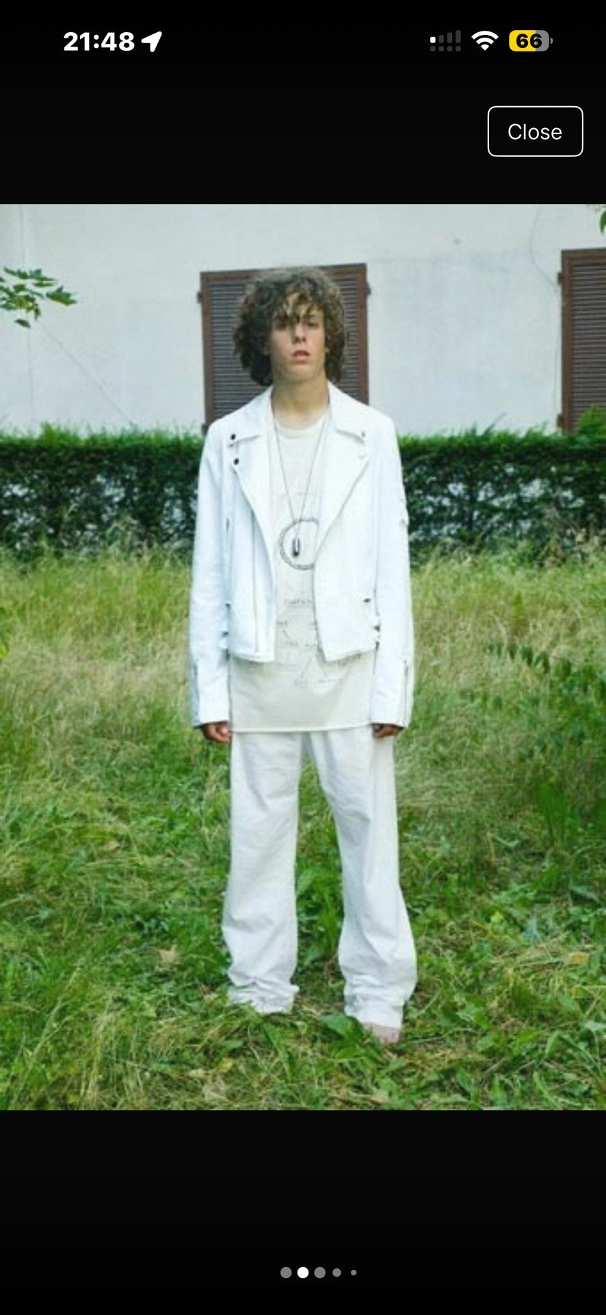 Raf Simons 2004 Runway Biker Jacket