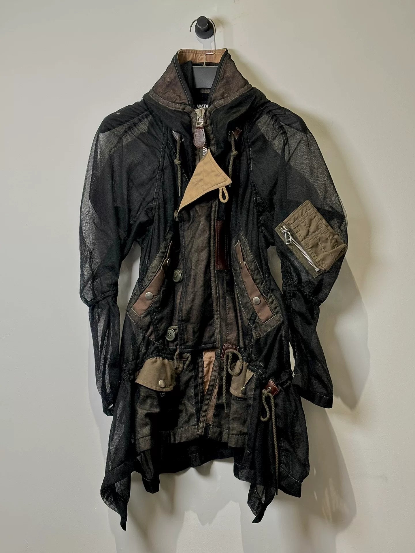 junya watanabe s/s12 multi-layered jacket