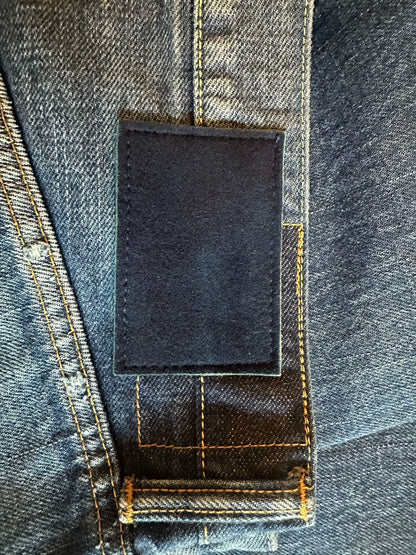 VISVIM Blue Distressed Denim Jeans W34L30