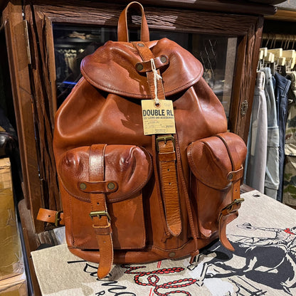 RRL Double RL Leather Backpack
