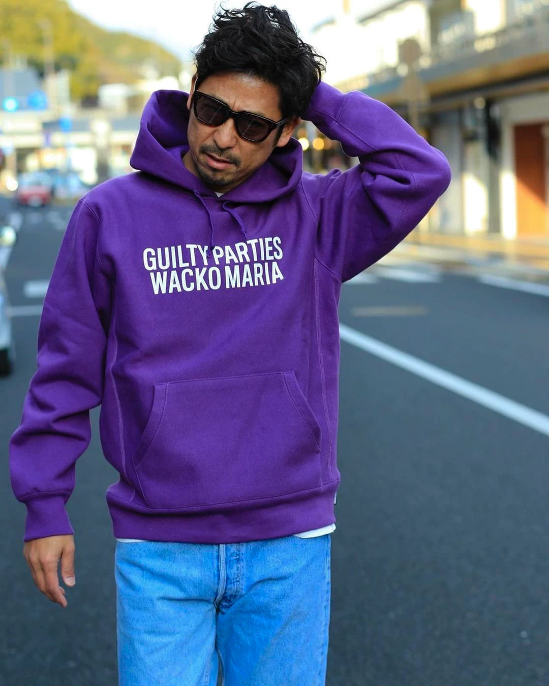 wacko maria heavy weight hooded sweatshirt