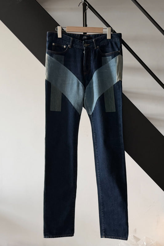 GIVENCHY Sea Blue Denim Jeans Pants