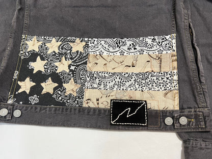 visvim 18 ICT SS 101 JKT Damaged Stars