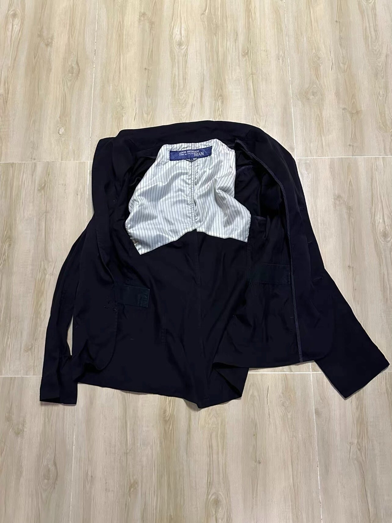 Junya Watanabe Black Casual Suit Jacket