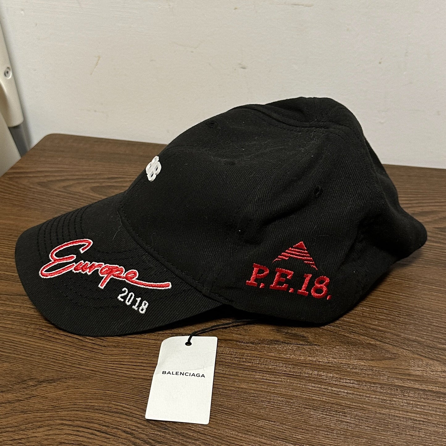 Balenciaga Embroidered Baseball Cap