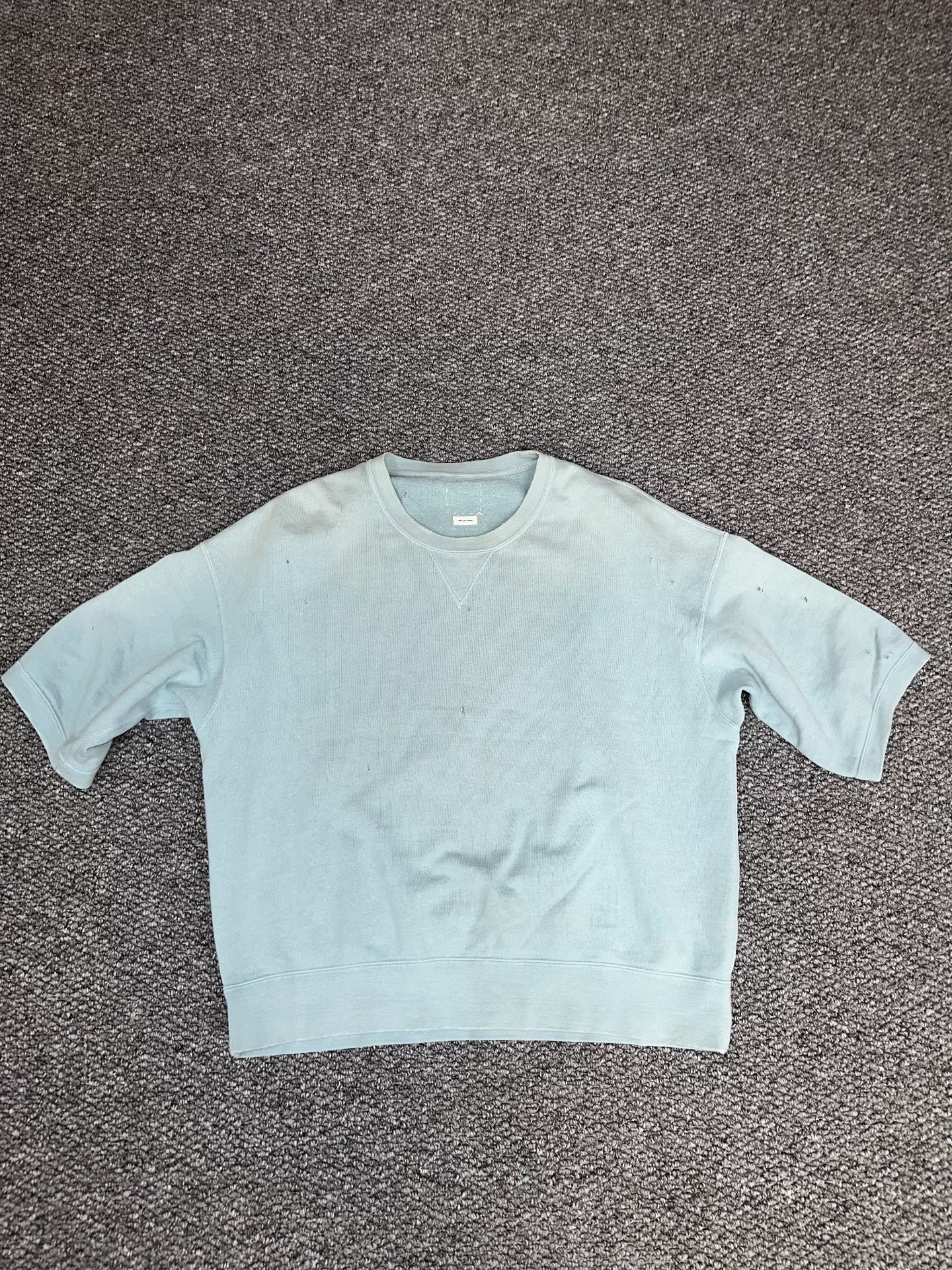 visvim half-sleeve sweatshirt