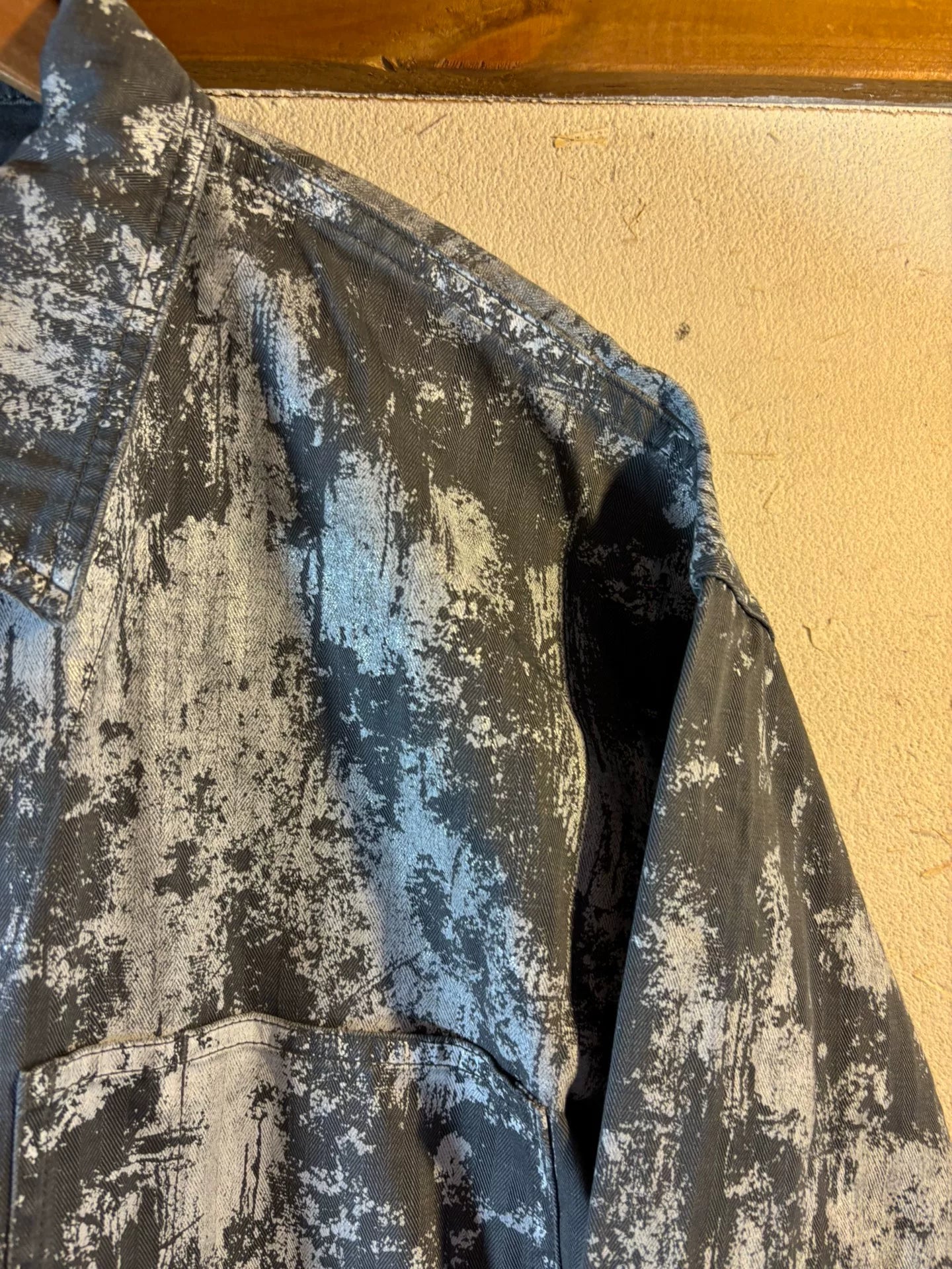 Beams Plus 25AW Painted Coverall Jacket