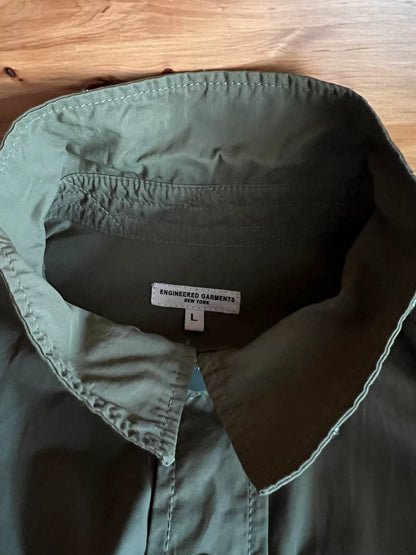 Engineered Garments Classic Olive Green Shirt Jacket