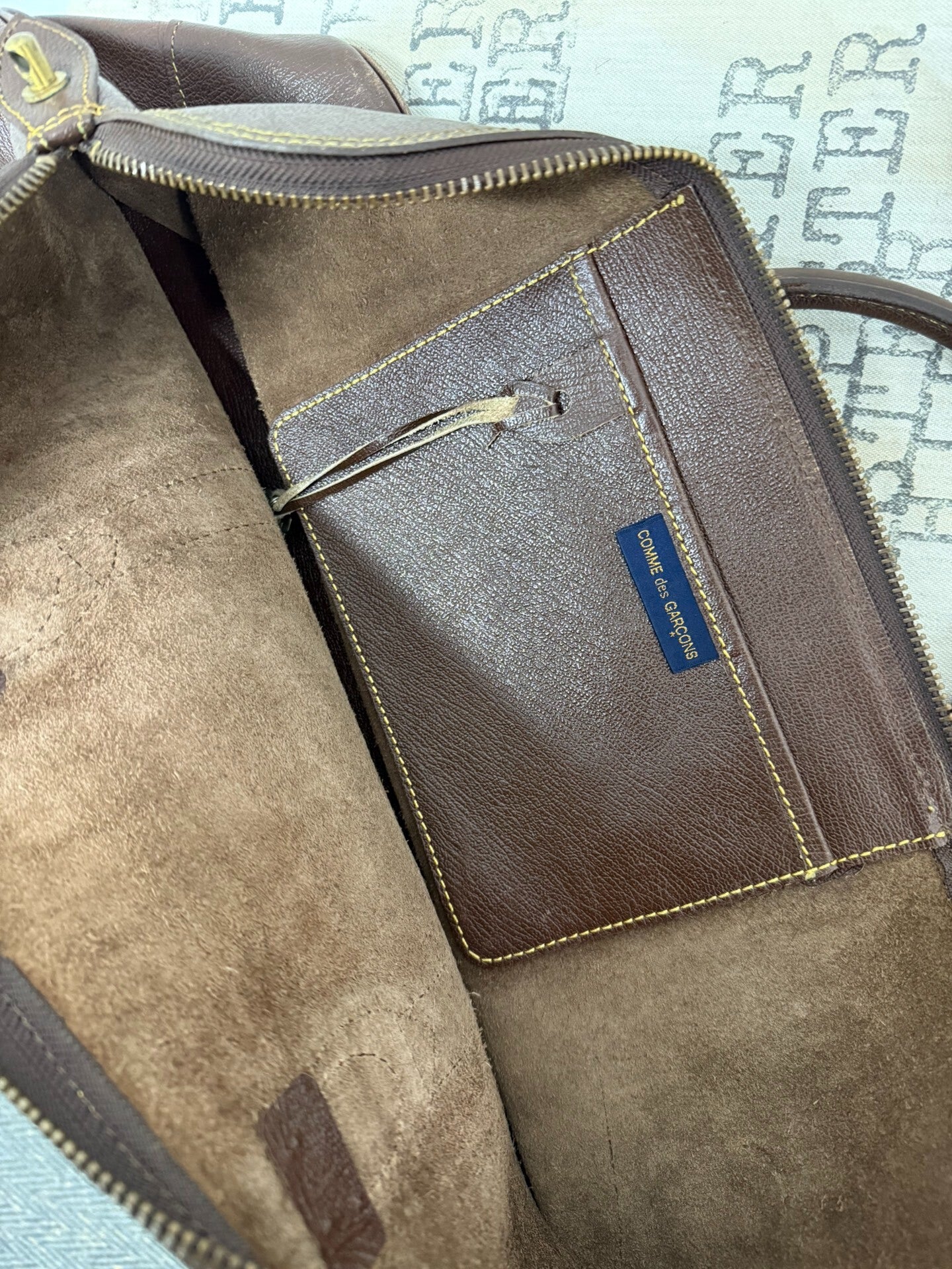 vintage Comme des Garcons Bowling Bag