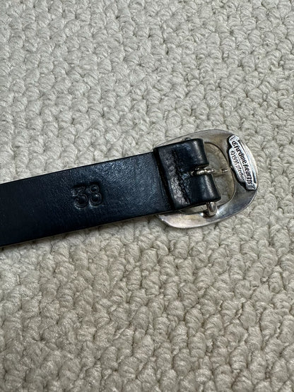 Chrome Hearts Gunslinger Narrow Silver Stud Belt