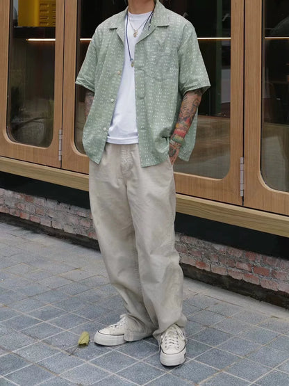 visvim 24AW CROSBY KHADI S/S IRIS