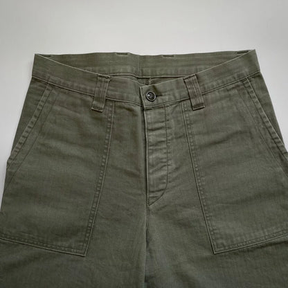 Tenderloin K-7 Fishbone Pattern Military Pants