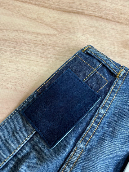 VISVIM SOCIAL SCULPTURE DAMAGED-12 Washed Jeans