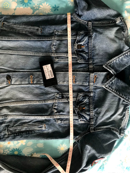 Saint Laurent Washed Denim Jacket