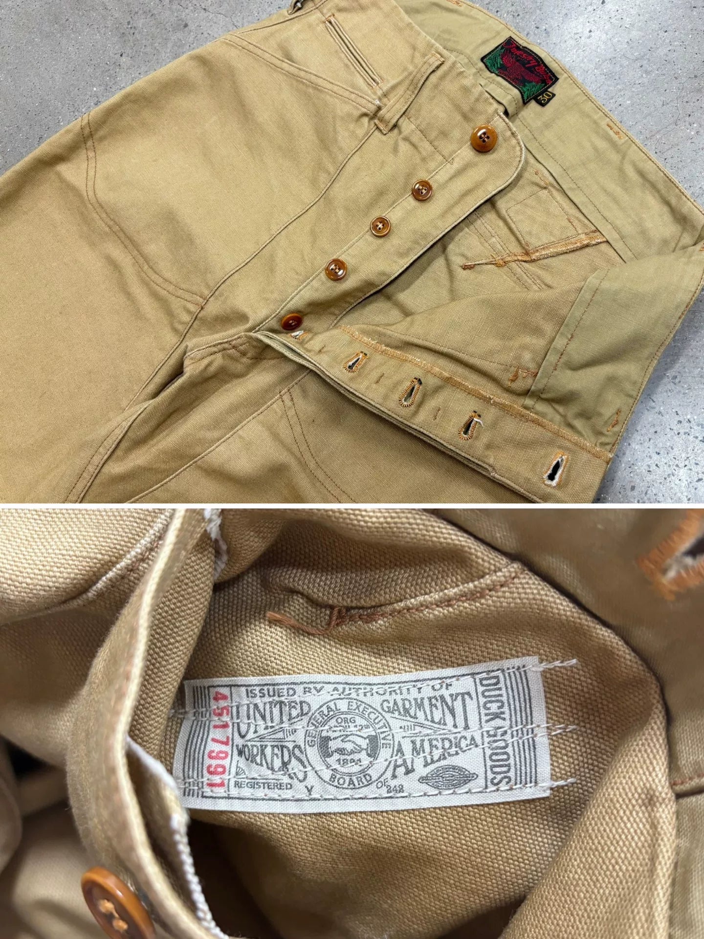 Freewheelers Bear Mountain Work Pants